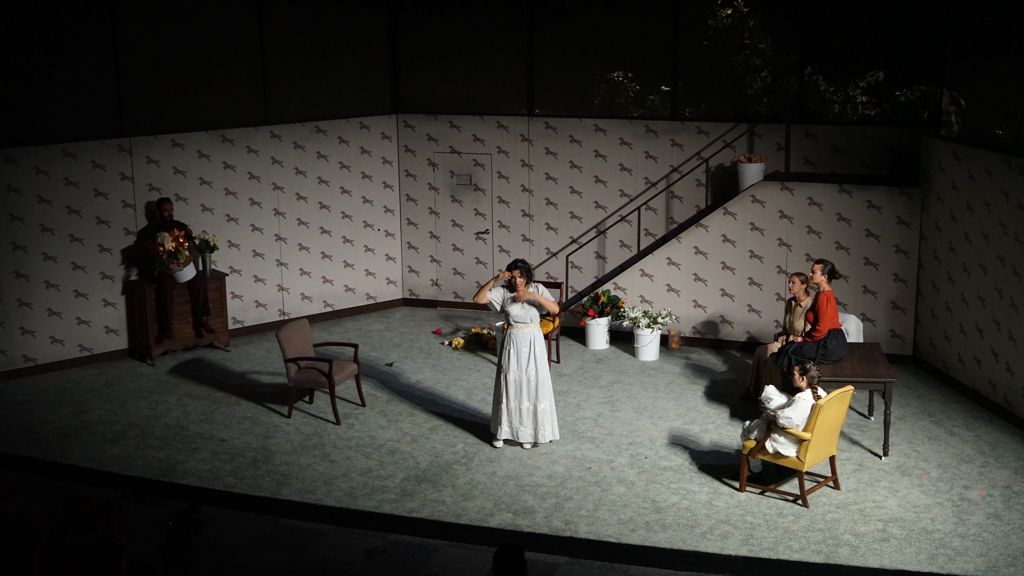 Doña Rosita la soltera, o el lenguaje de las flores, by Nando LópezGala HIspanic Theatre 2021 Escenografía y vestuario Silvia de Marta