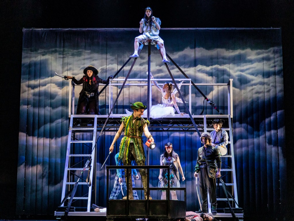 Peter y Wendy Foto Ilde Sandrín Escenografía y vestuario Silvia de Marta La Joven Dirección Jose Luis Arellano