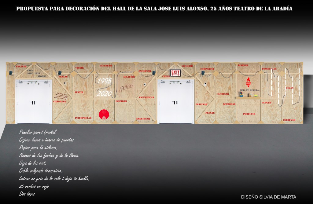 Exposición José Hernández Diseño de Exposición Silvia de Marta Teatro de la Abadía