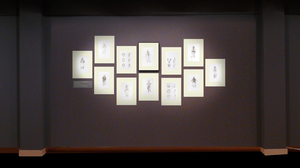 Exposición José Hernández Diseño de Exposición Silvia de Marta Teatro de la Abadía