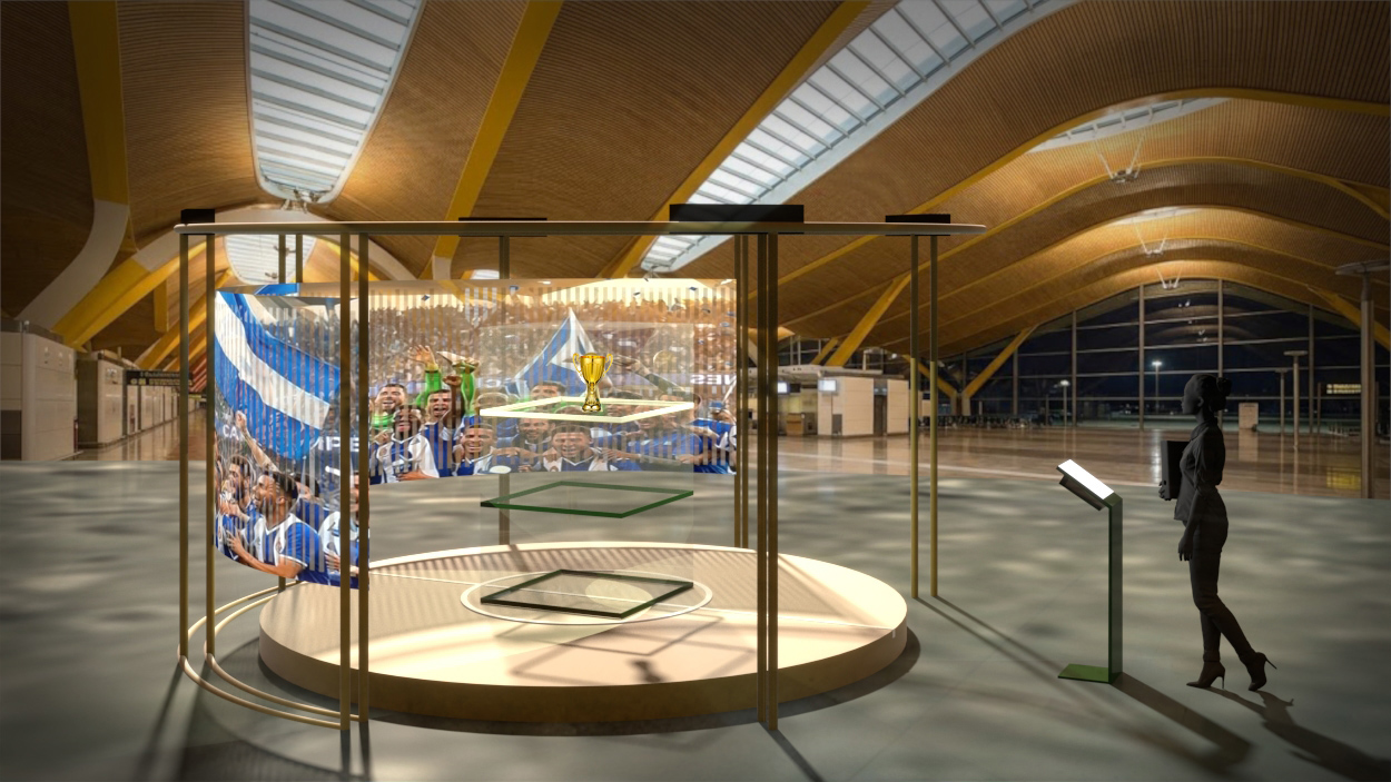 READY FOR GOLD? Traveling Interaractive Installation Concept Silvia de Marta